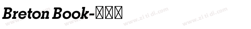 Breton Book字体转换
